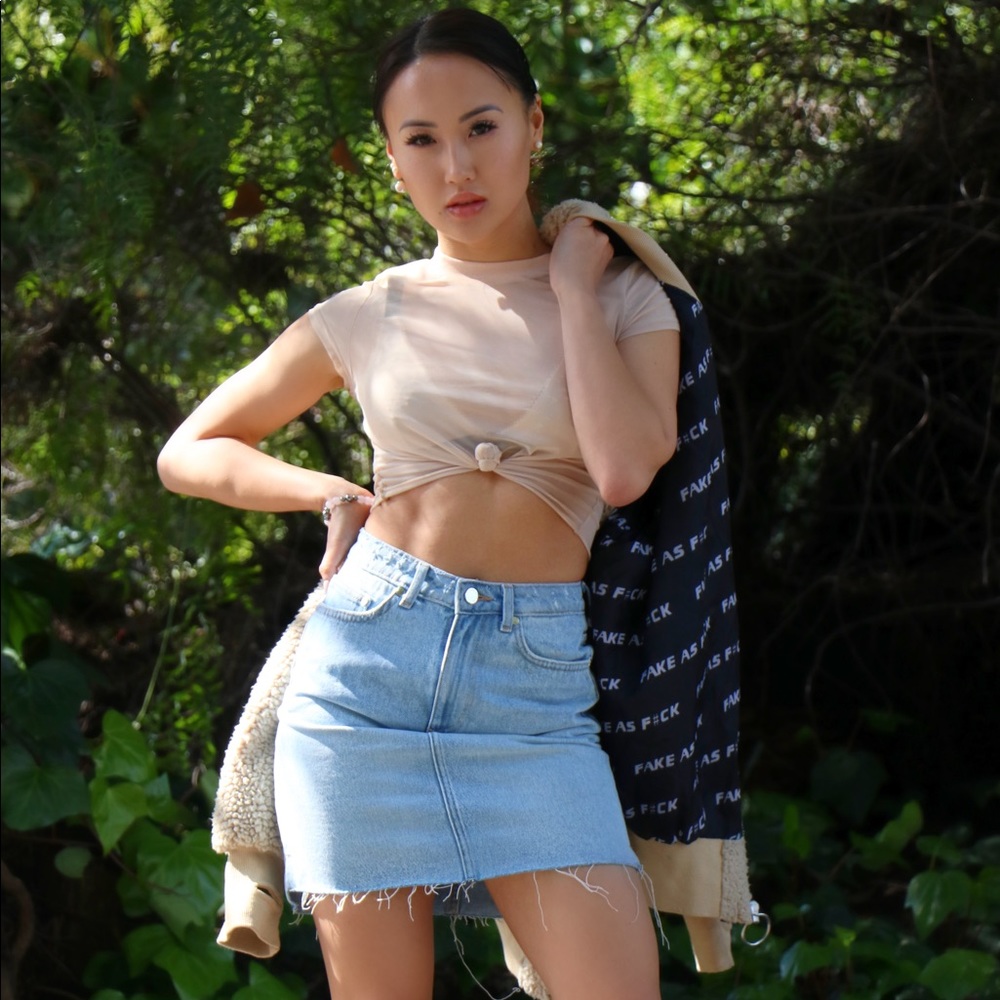 Jean Skirt
